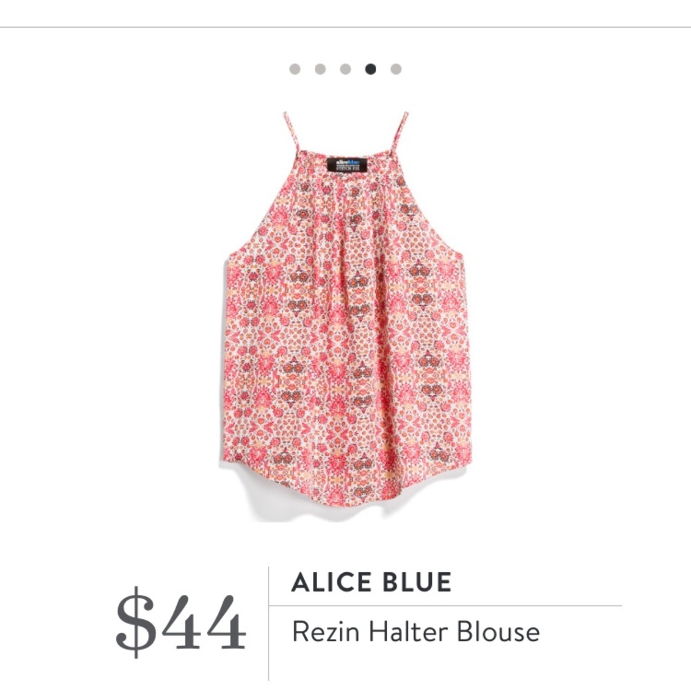 Stitch Fix Alice Blue haler Top-Small